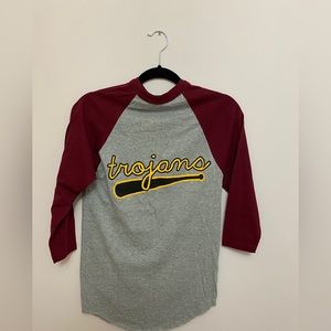 USC Trojans Baseball Shirt